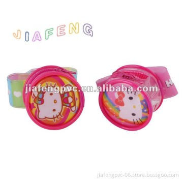 Children's Cute PVC Wrist Watch Toy Packing Bag with Zipper